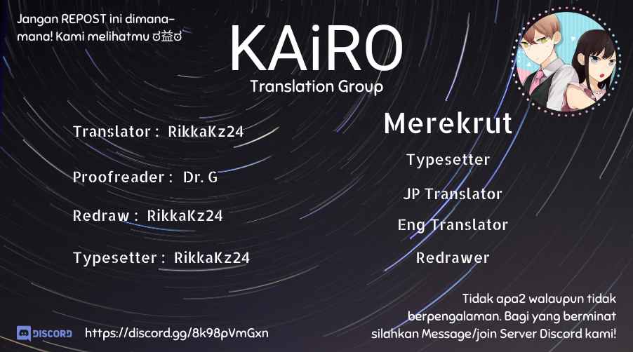 Naka no warui iinazuke no hanashi Chapter 06 Bahasa Indonesia